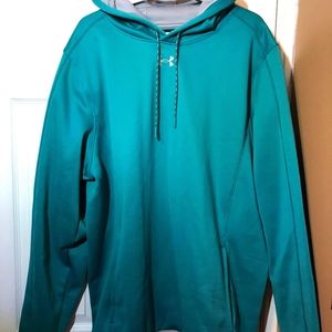 Under armour teal hoodie